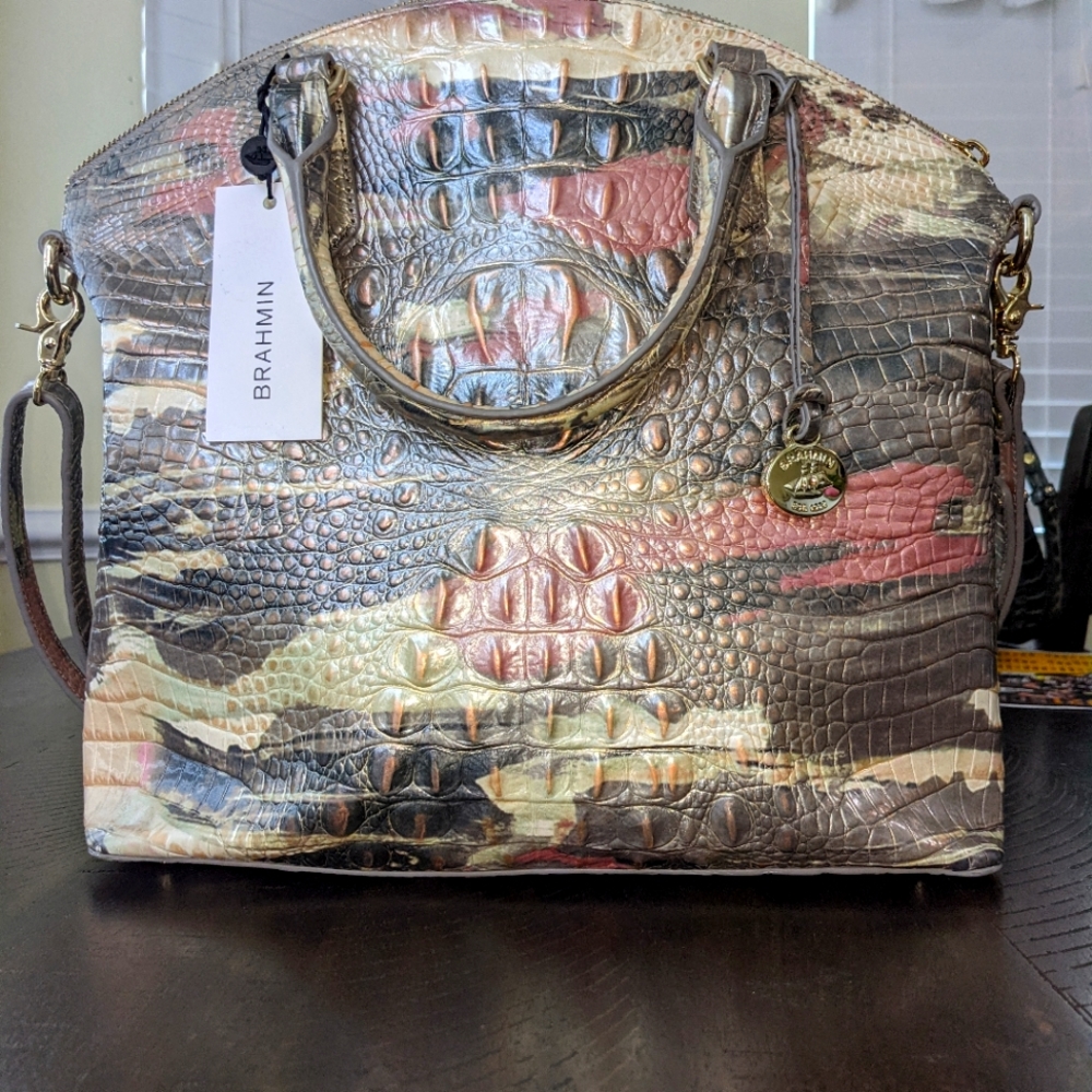 Brahmin Large Duxbury Satchel EUC